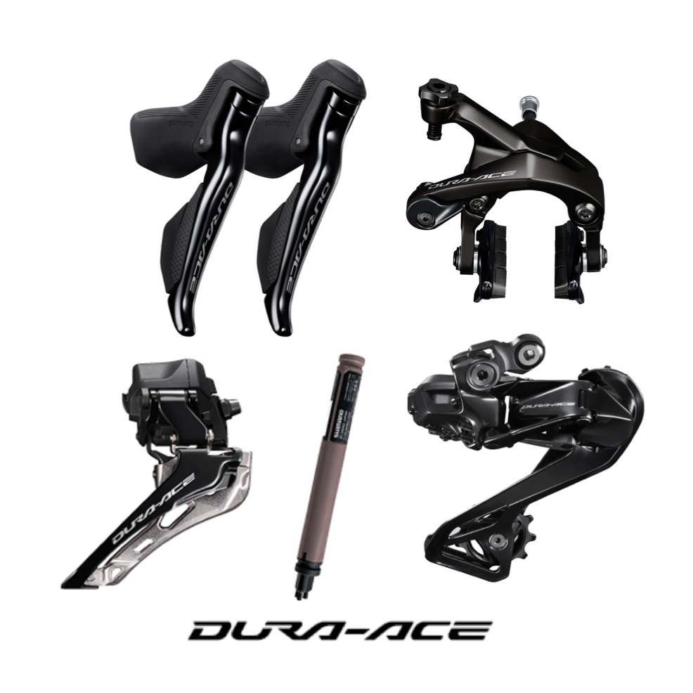 Shimano Rim Set Shimano Dura Ace R9250 12 Speed Di2 Rim Brake Groupset Kit – Saint Cloud