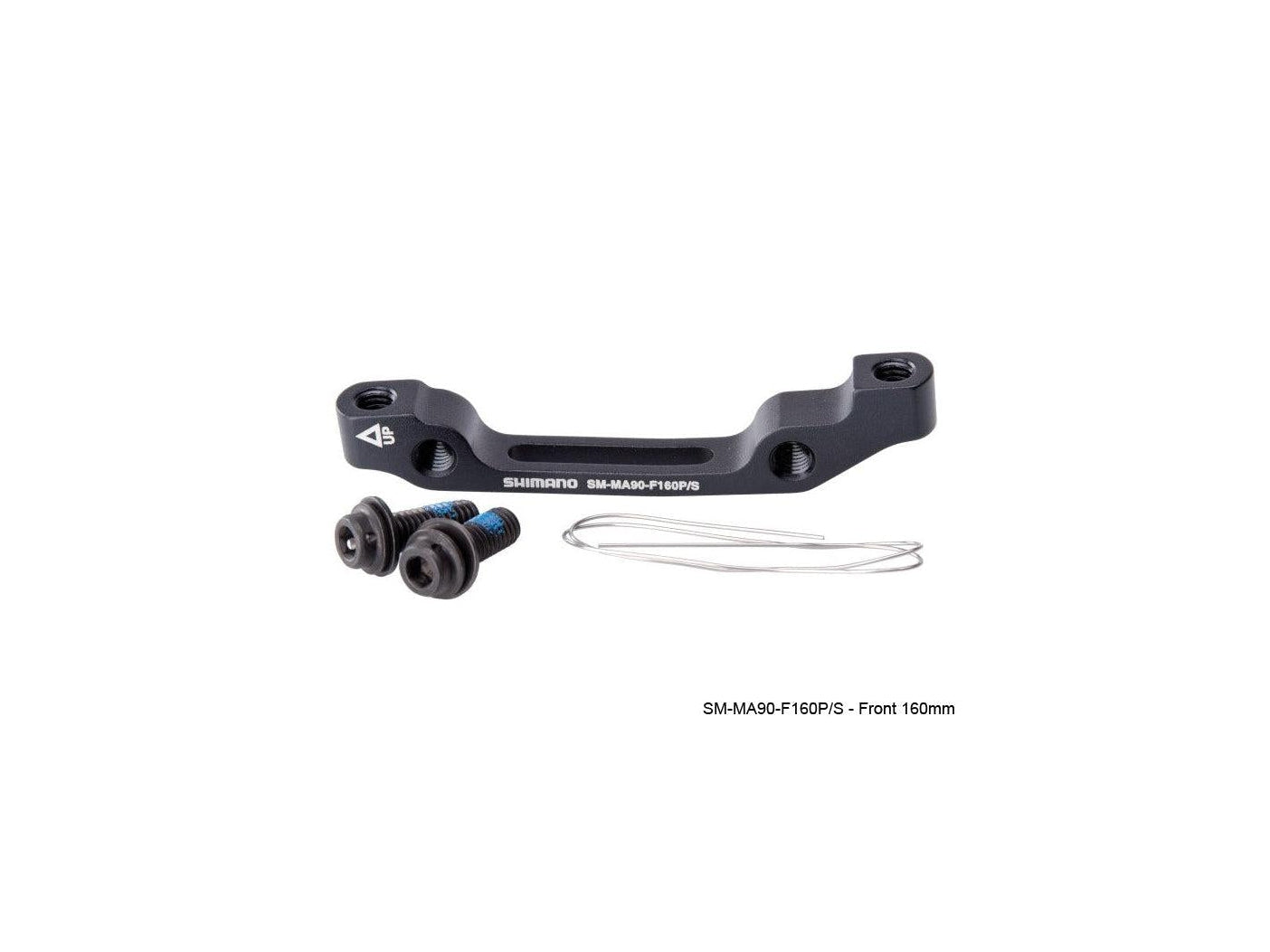 SHIMANO Adattatore Per Freni A Disco SM -MA90-F180P/PC - World - Foto 3