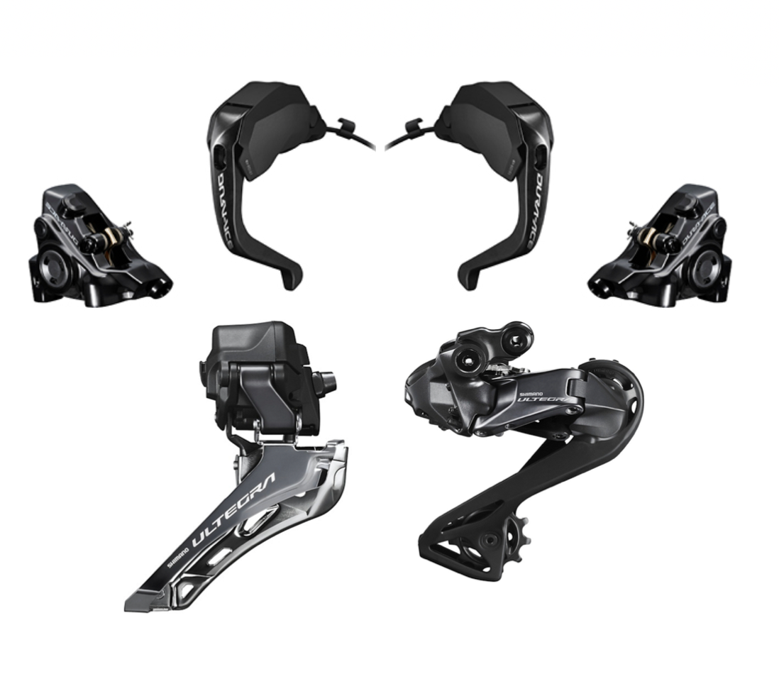 パーツ Shimano Ultegra ST-R8170 Di2 12s Shimano - Ultegra R8170 Di2 Disc Brake 12 Speed Groupset