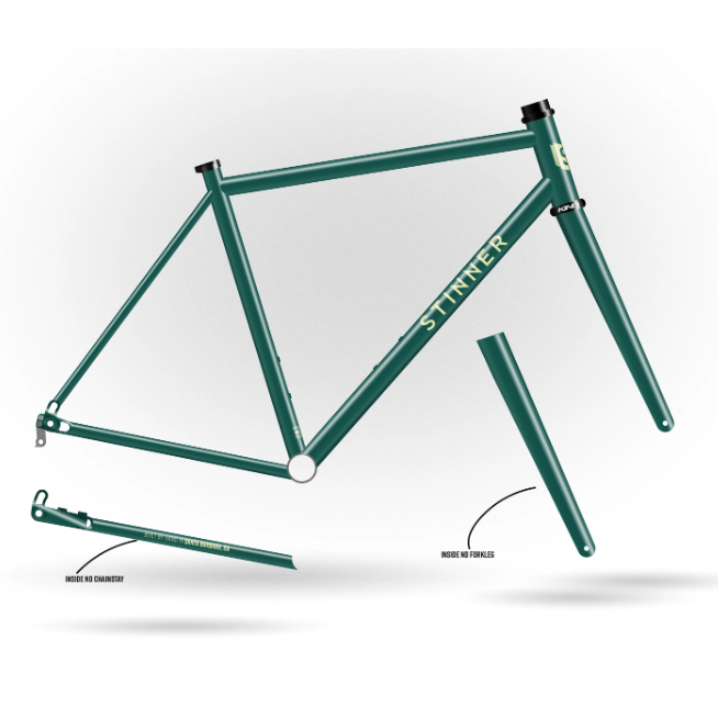 Stinner Frame Stinner Carrizo Titanium Frameset – Saint Cloud