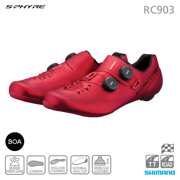 Shimano RC9 S-PHYRE Wide Fit Road Shoe – Saint Cloud