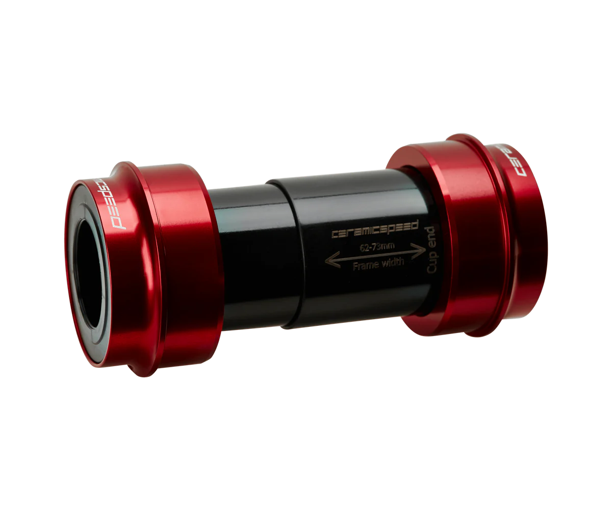 ceramicspeed T47 30mm BB レッド T47/68 Outboard 30mm Bottom Bracket